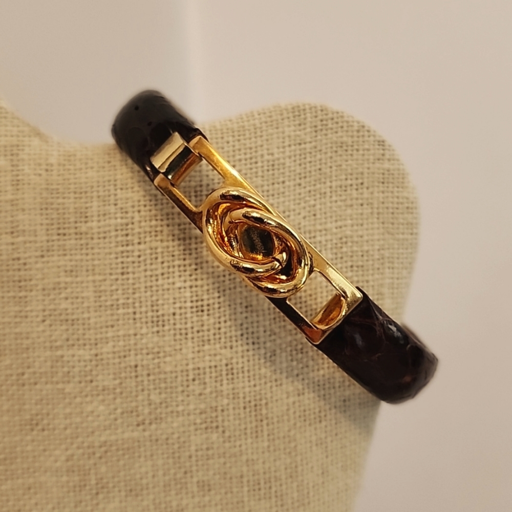 Italian 24KT plated bangle